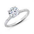 950 platinum engagement ring with diamonds