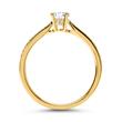 Ring 585 gold with diamonds DR0134-14KG