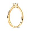 Ring 585er Gold mit Diamanten DR0134-14KG