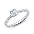 Ring 585 white gold with diamonds DR0134-14KW