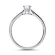 Ring 585 white gold with diamonds DR0134-14KW