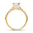 14ct gold ring with diamonds