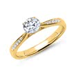 Ring 585er Gold mit Diamanten