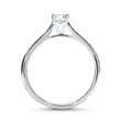 Ring 18ct white gold with diamonds