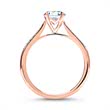 Diamond ring 18ct pink gold