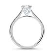 Diamond ring 14ct white gold