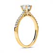 Ring 585er Gold mit Diamanten