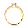 14ct gold ring with diamonds DR0192-14ctG