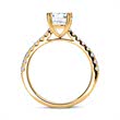 Ring 18ct gold with diamonds