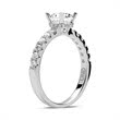 950 platinum engagement ring with diamonds