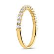 750er Gold Eternity Ring 15 Diamanten