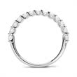 18ct white gold eternity ring 13 diamonds