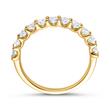 Eternity ring 14ct gold diamond