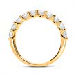 Eternity Ring 585er Gold 10 Diamanten