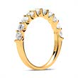 Eternity Ring 750er Gold 10 Diamanten