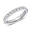 Eternity ring 950 platinum 13 diamonds