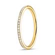Ring Full Eternity 585er Gold 49 Diamanten