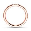 14 karaat roségouden eternity ring 44 Diamanten