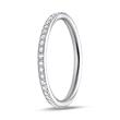 18ct white gold eternity ring 44 diamonds