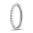 Eternity Ring 950er Platin 33 Diamanten