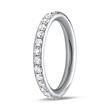 Eternity ring 950 platinum 30 diamonds