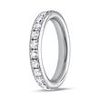 Eternity ring 950 platinum 25 diamonds