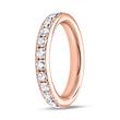 Eternity Ring 750er Roségold 25 Diamanten