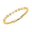 18ct gold ring 5 diamonds