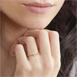 18ct gold ring heart 3 diamonds