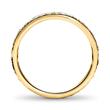 Memoire Ring aus 750er Gold, Brillanten, ca. 0,59 ct.