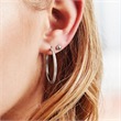 Stainless steel hoops with zirconia