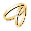 14K Gold Wedding Ring Set With Diamond