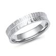 Wedding rings in white gold or platinum