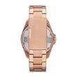 Multifunctional watch riley for ladies made of stainless steel, rosé