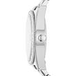 Scarlette Ladies watch in stainless steel with zirconia