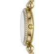 Carlie mini Ladies mother-of-pearl watch, stainless steel, IP gold