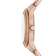 Multifunction watch stella for ladies in stainless steel, rosé