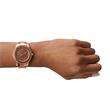 Multifunction watch stella for ladies in stainless steel, rosé