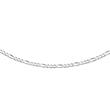 Sterling silver chain: Figaro chain silver 3,5mm