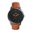 Men's Watch The Minimalist With Leather Strap