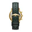 Wrist watch Neutra for men with green leather strap