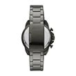 Bronson chronograph for men in stainless steel, smoke grey