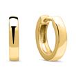 Hoops 8ct gold with snap fasteners