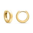 Hoops 8ct gold with snap fasteners