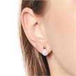 14ct Gold Stud Earrings With Freshwater Pearls