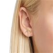 9K gold earrings for women