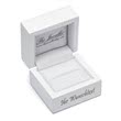 Premium Gift Box With Engraved Text For Rings