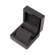 Black case for ear jewellery, high polish