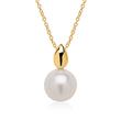 14ct Gold Necklace With Freshwater Pearl