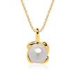 14 Carat Gold Necklace And Pearl Pendant